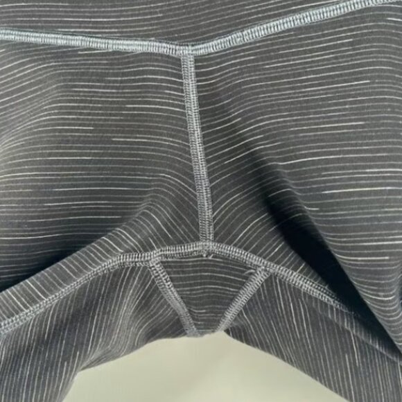 Lululemon Wunder Under Hi Rise Ombre Melange 31" Sz 4 Space Dye Black Deep Coal - Picture 6 of 7